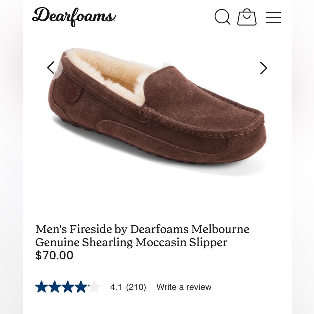 Shearling Moccasins slippers